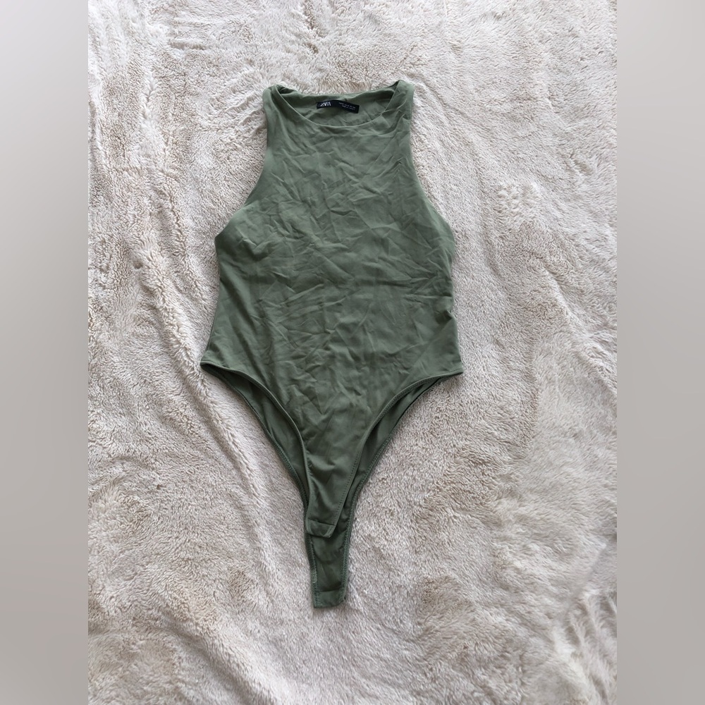 Zara Body Suit Green
